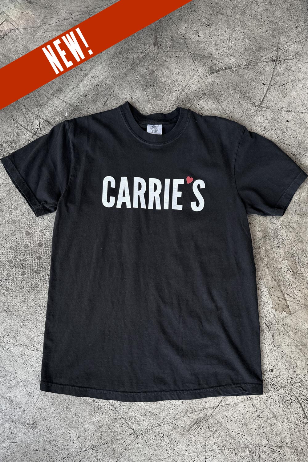 Carrie's Logo T-shirt Black