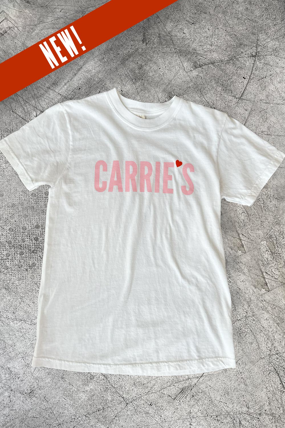 Carrie's Logo T-shirt White