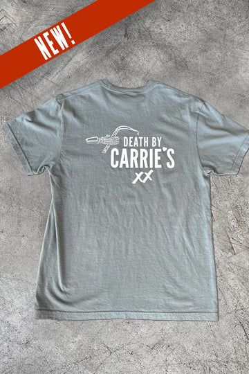 Death By Carrie's T-Shirt Grey