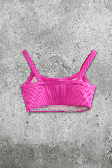 Year of Ours Ribbed Bralette - Malibu Pink